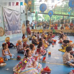 São João na ESNG é marcado com homenagem a ritmos nordestinos